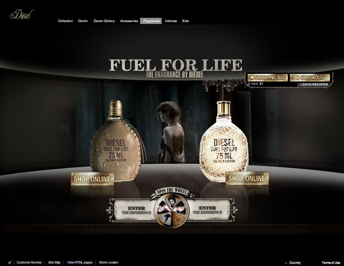 DIESELのFUEL FOR LIFE