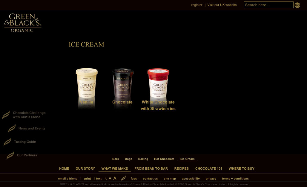 Green & Black's Organic Chocolate Ice Cream